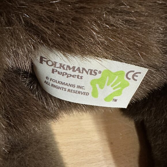 Folkmanis Realistic Large Size Moose Plush Hand Puppet (20"). No Flaws. w/labels - Picture 4 of 8